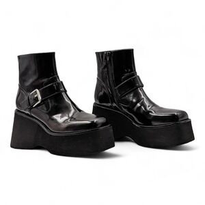 Jeffrey Campbell Wallie Chunky Platform Boots Shoes